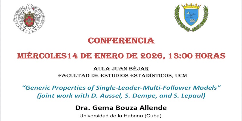 Conferencia Dra. Gema Bouza Allende